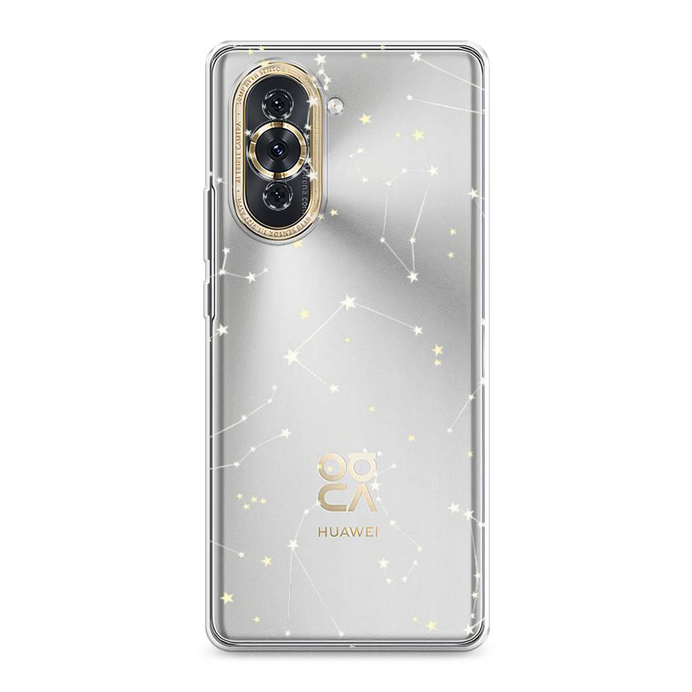 

Силиконовый чехол "Созвездия" на Huawei Nova 10, Разноцветный, 6108950-7