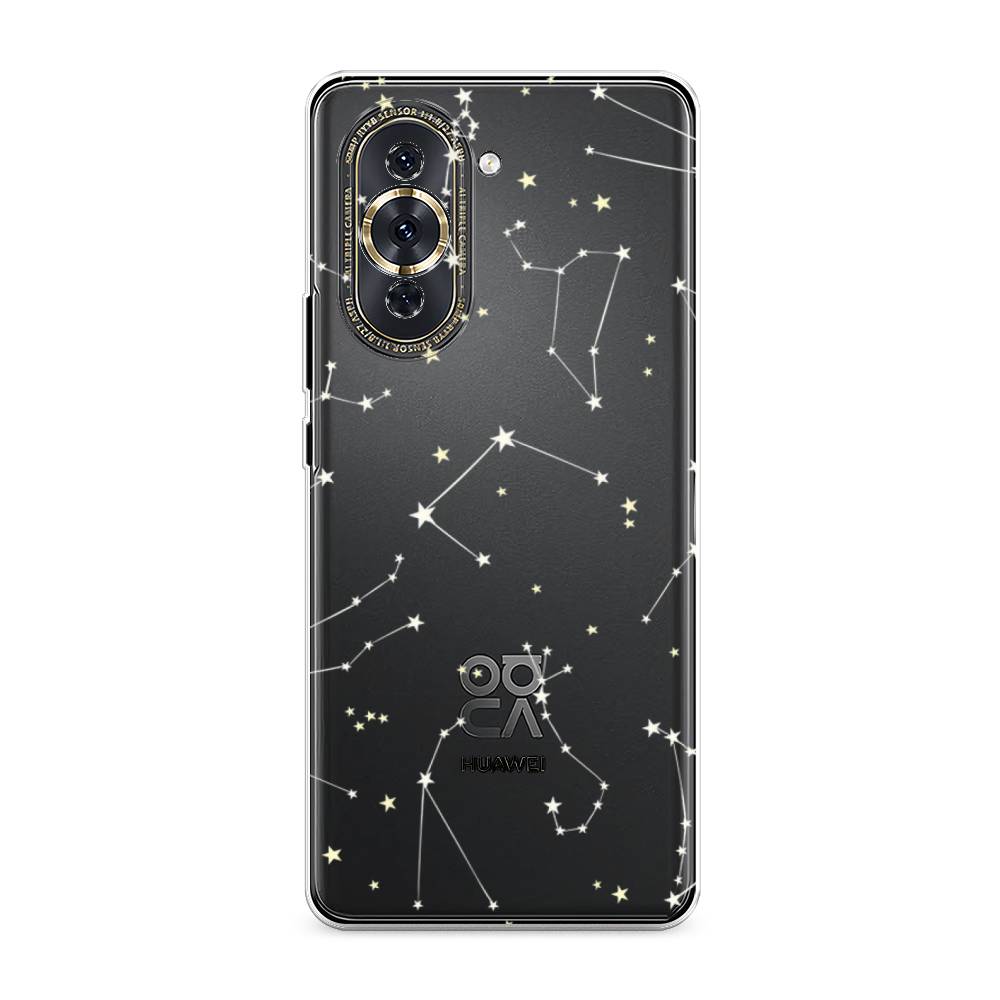 

Силиконовый чехол "Созвездия" на Huawei Nova 10 Pro, Разноцветный, 6109050-7