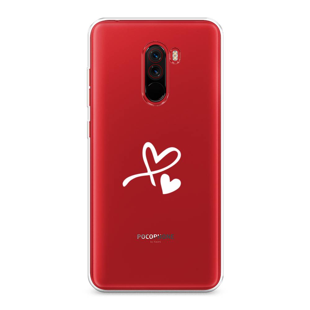 

Чехол Awog на Xiaomi Pocophone F1 "Сердечко минимализм", Разноцветный, 34450-6