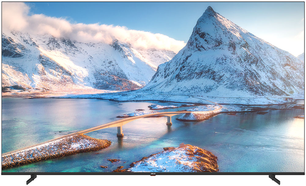 

Телевизор AKAI TA75BU750, 75"(190 см), UHD 4K, Черный, TA75BU750