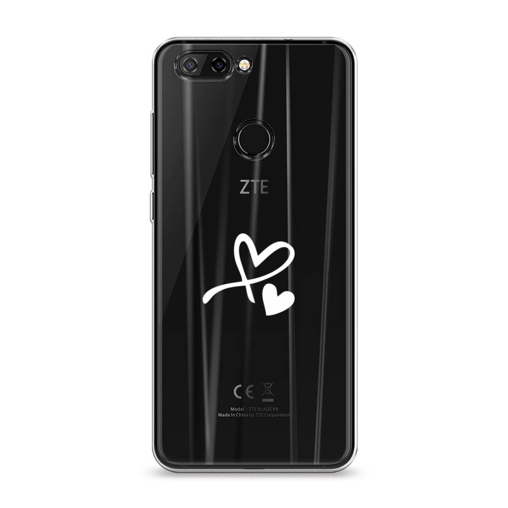 

Чехол Awog на ZTE Blade V9 / ЗТЕ Блэйд V9 "Сердечко минимализм", Разноцветный, 132450-6
