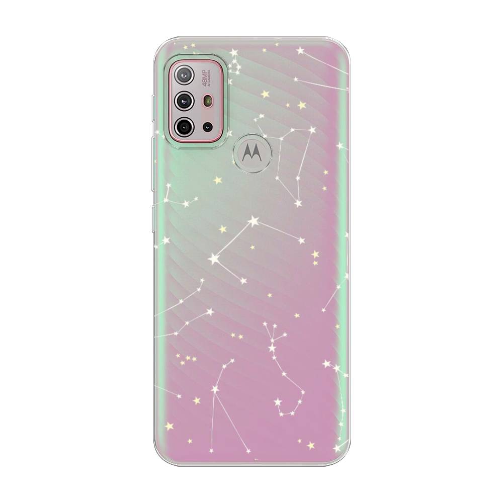

Силиконовый чехол "Созвездия" на Motorola Moto G10, Разноцветный, 242150-7