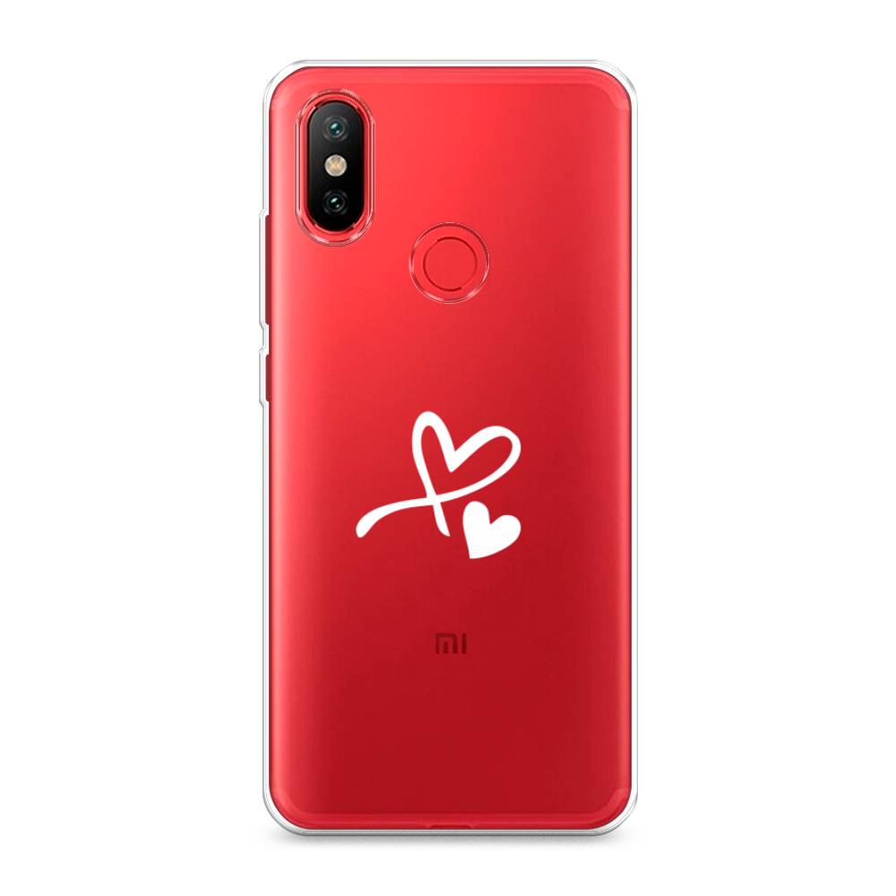 

Чехол Awog на Xiaomi Mi 6X "Сердечко минимализм", Разноцветный, 33250-6