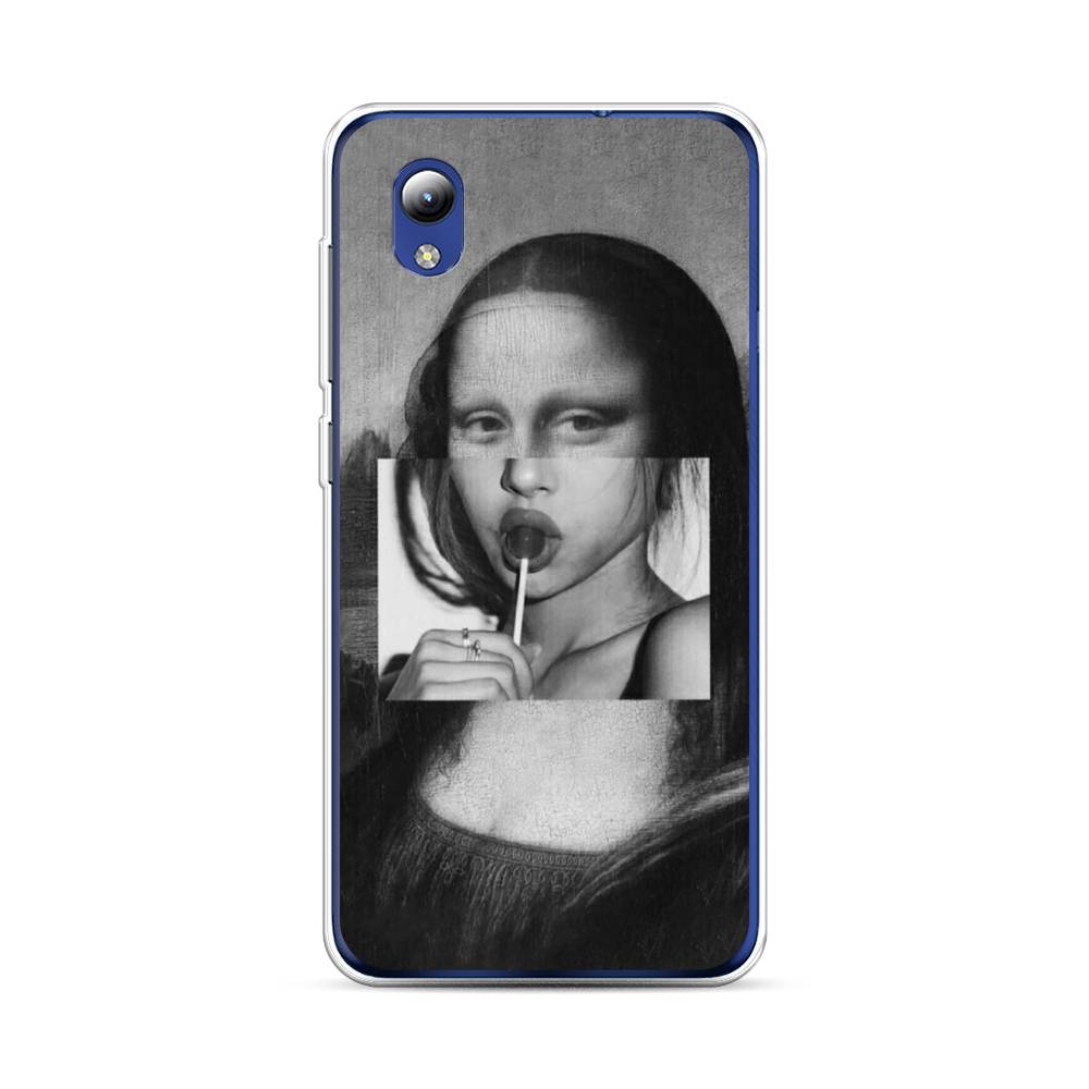 

Чехол Awog на ZTE Blade A31 Lite / ЗТЕ Блэйд A31 Lite "Mona Lisa sucking lollipop", Разноцветный, 134750-9