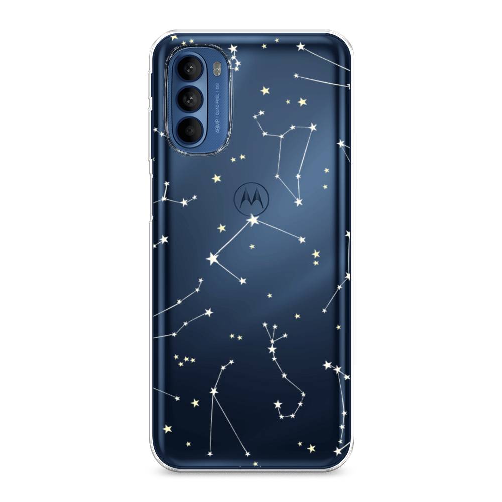 

Силиконовый чехол "Созвездия" на Motorola Moto G41, Разноцветный, 242550-7