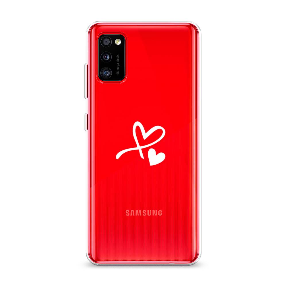 

Чехол Awog на Samsung Galaxy A41 / Самсунг A41 "Сердечко минимализм", Разноцветный, 2100450-6