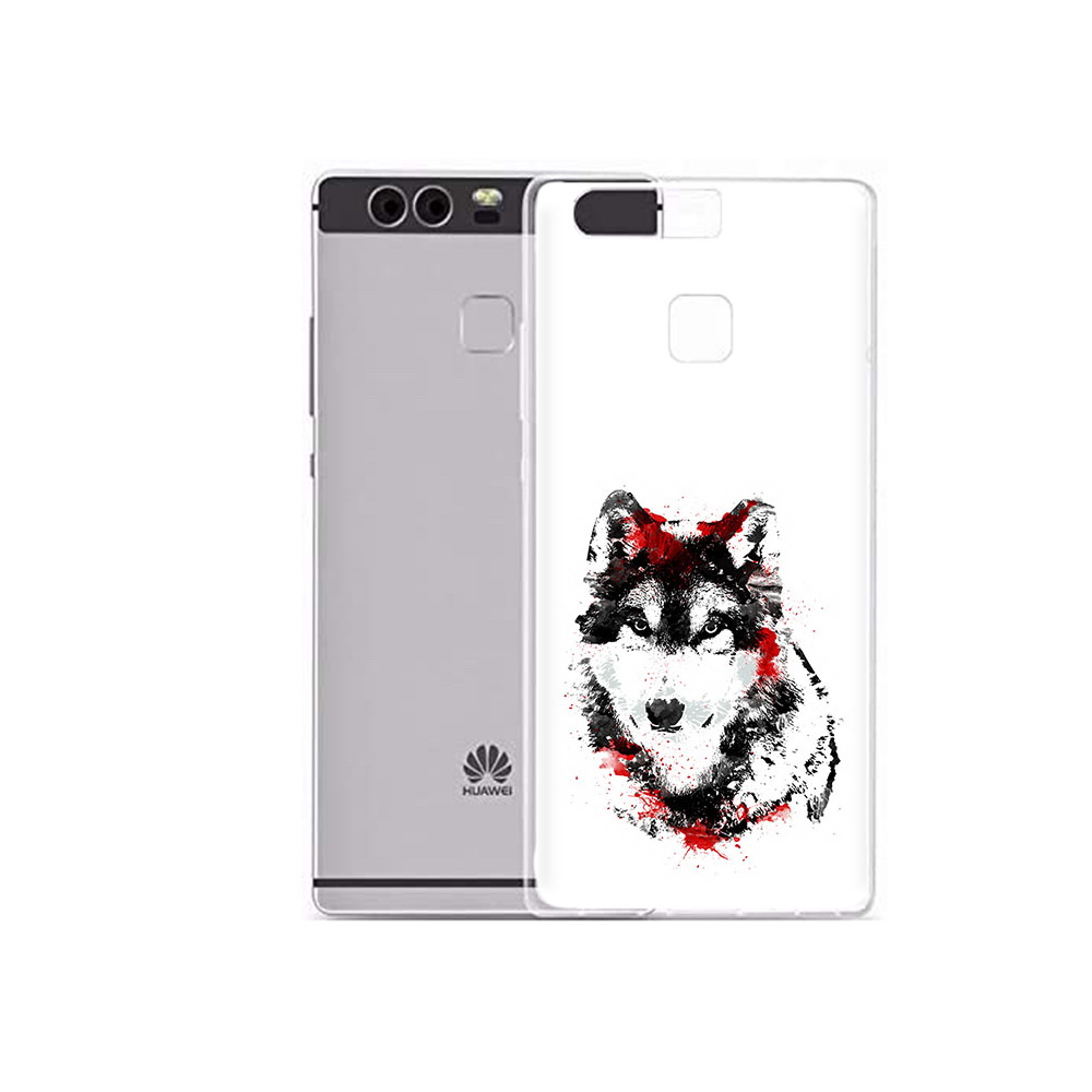 

Чехол MyPads Tocco для Huawei P9 Plus кровавый волк (PT31455.54.416), Прозрачный, Tocco