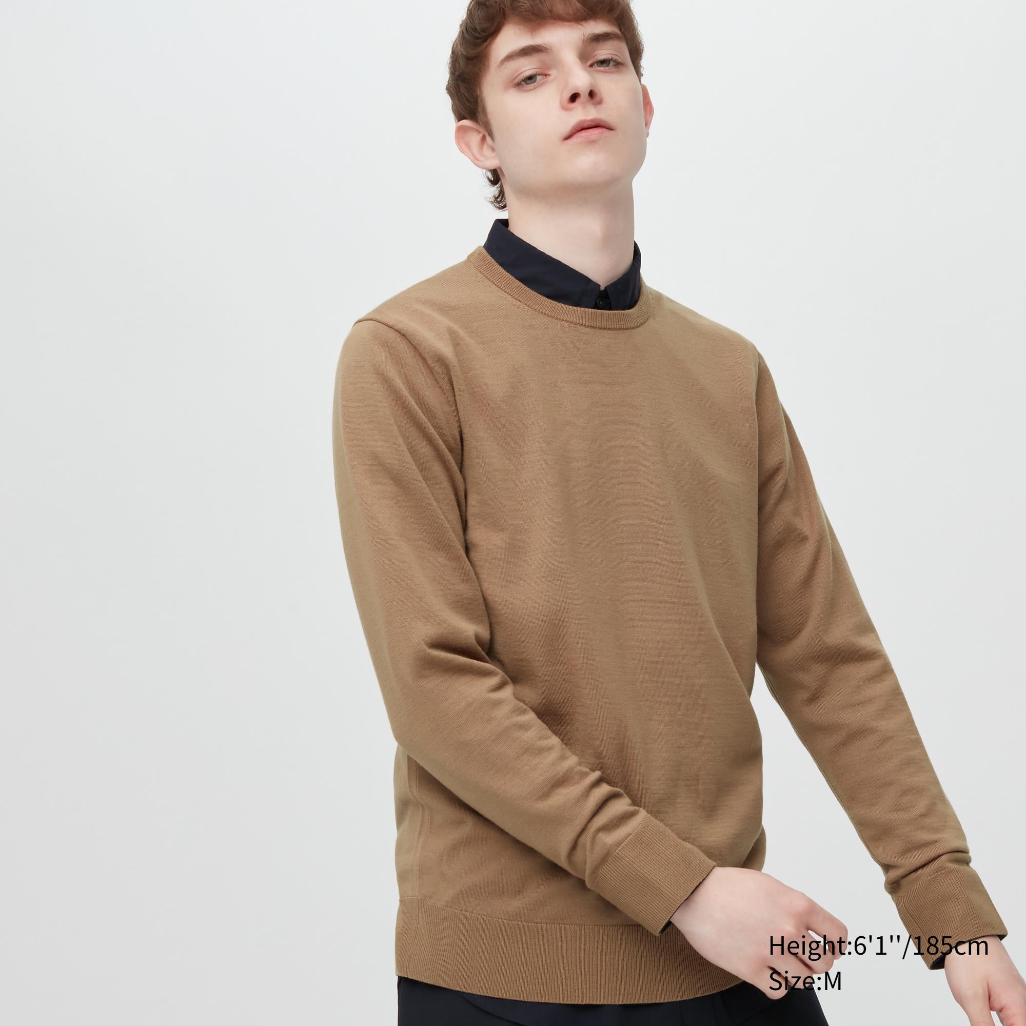 

Джемпер мужской UNIQLO 450535COL32 бежевый L (доставка из-за рубежа), 450535COL32