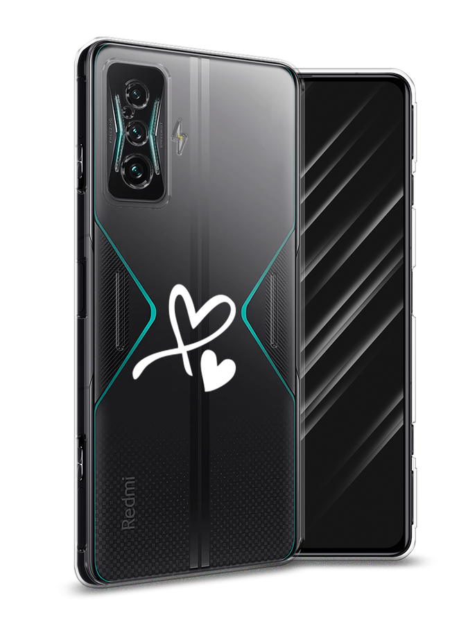 

Чехол Awog на Xiaomi Redmi K50 GE "Сердечко минимализм", Разноцветный, 314350-6