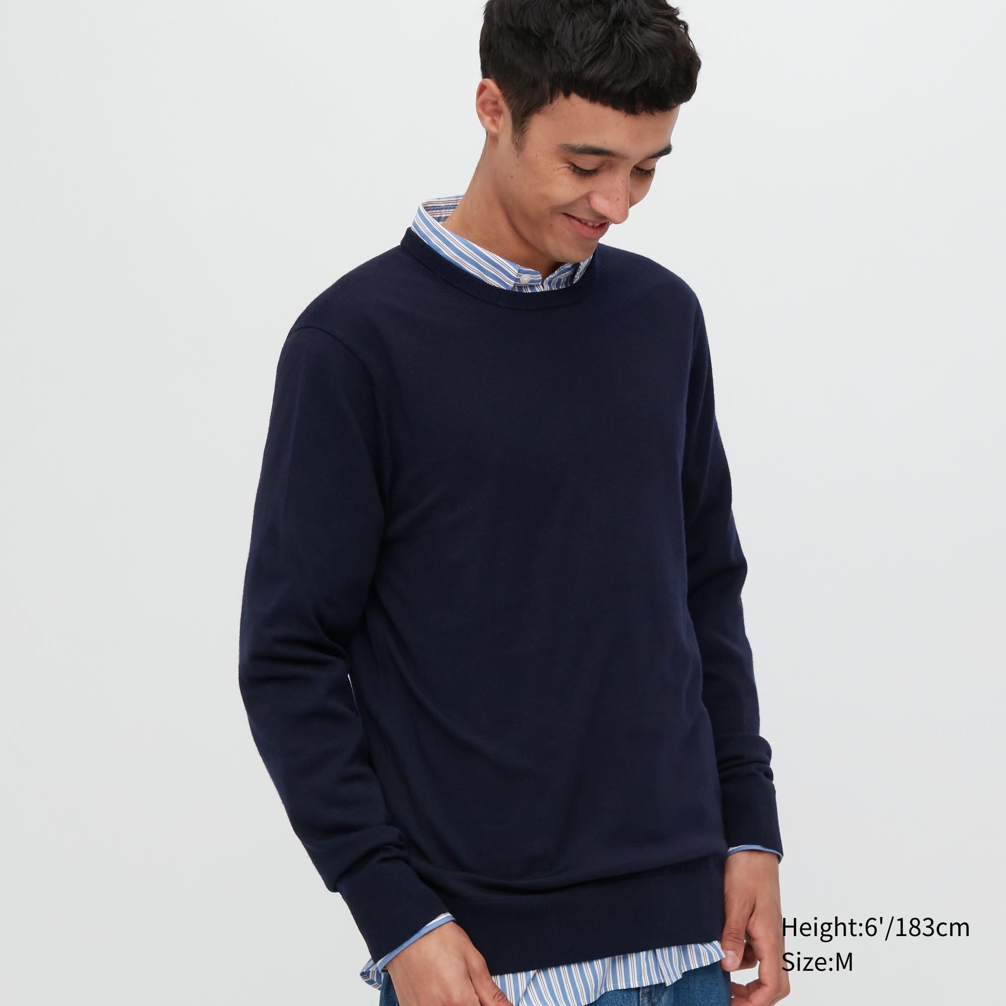 

Джемпер мужской UNIQLO 450535COL69 синий 3XL (доставка из-за рубежа), 450535COL69