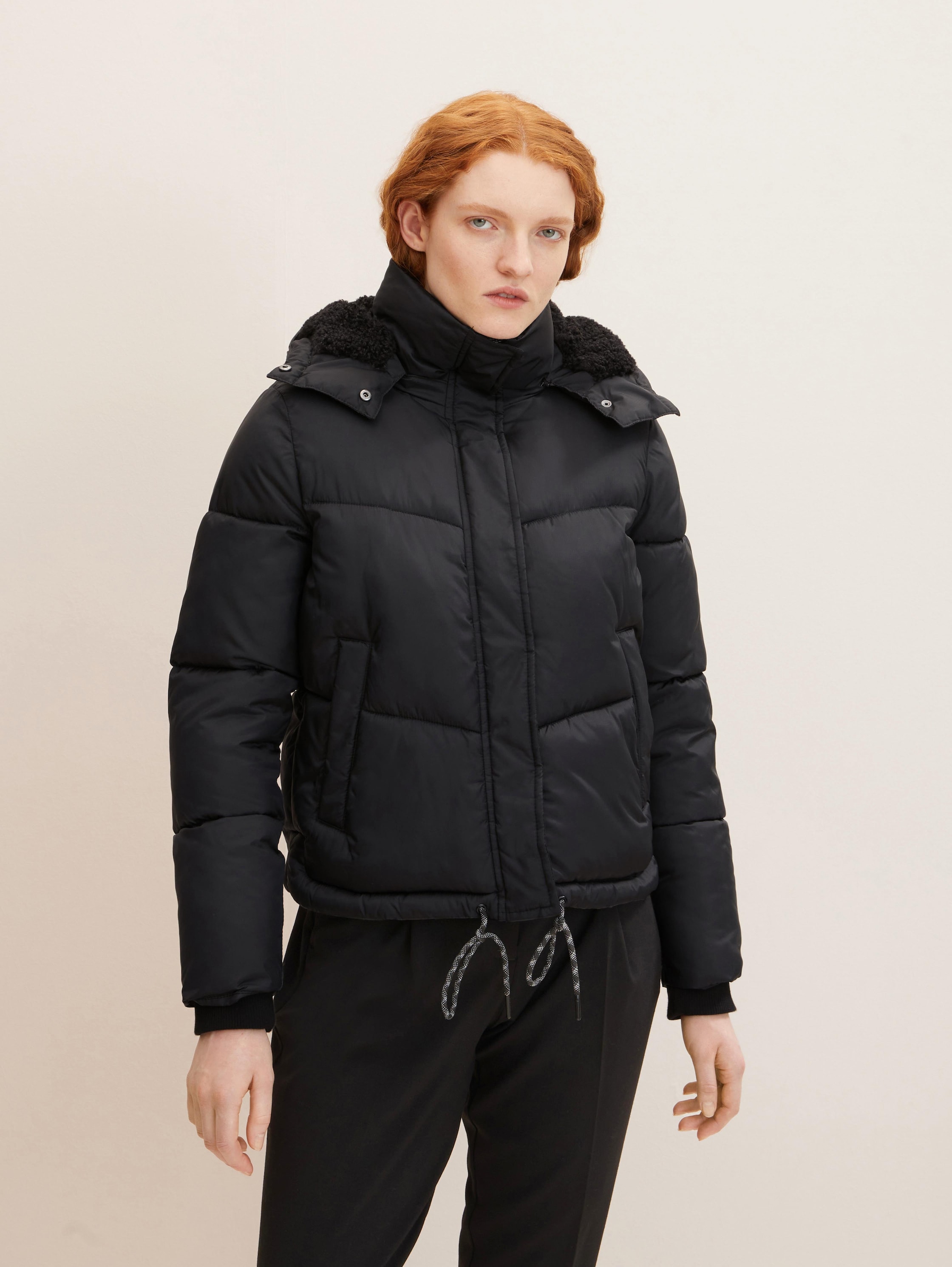 

Куртка женская TOM TAILOR 1032685 черная XS, Черный, 1032685