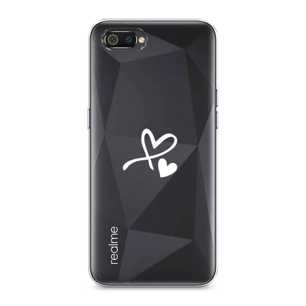 

Чехол Awog на Realme C2 "Сердечко минимализм", Разноцветный, 251150-6