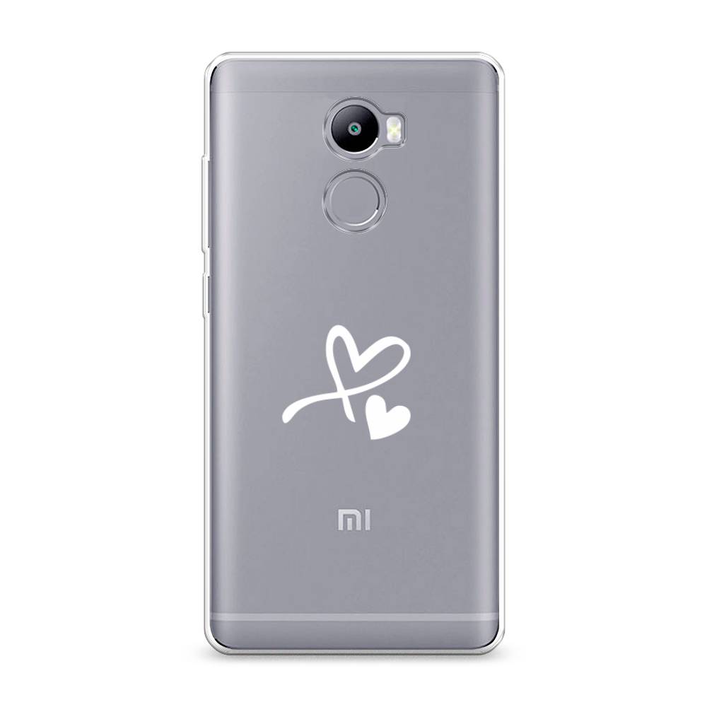 

Чехол Awog на Xiaomi Redmi 4 "Сердечко минимализм", Разноцветный, 31150-6