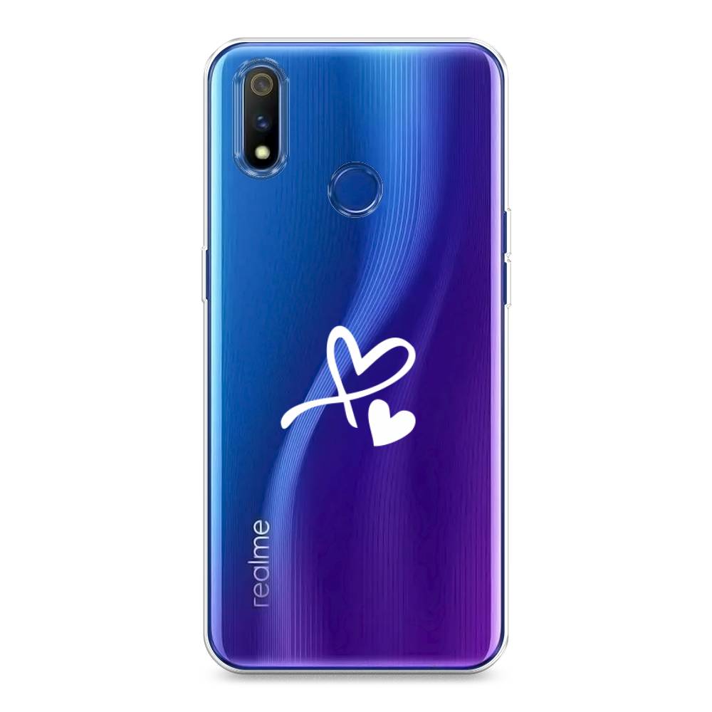 

Чехол Awog на Realme 3 Pro "Сердечко минимализм", Разноцветный, 251250-6
