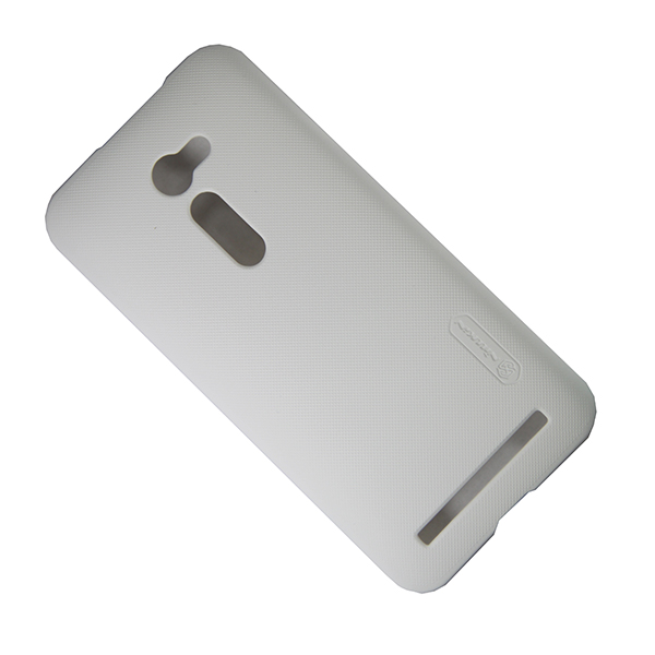 

Чехол для Asus ZenFone 2 (ZE500CL) задняя крышка пластик ребристый Nillkin <белый>