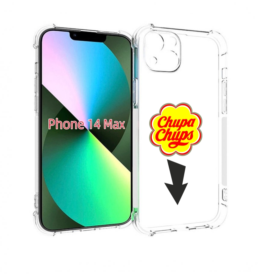 

Чехол MyPads чупа чупс для iPhone 14 Plus (6.7), Прозрачный, Tocco