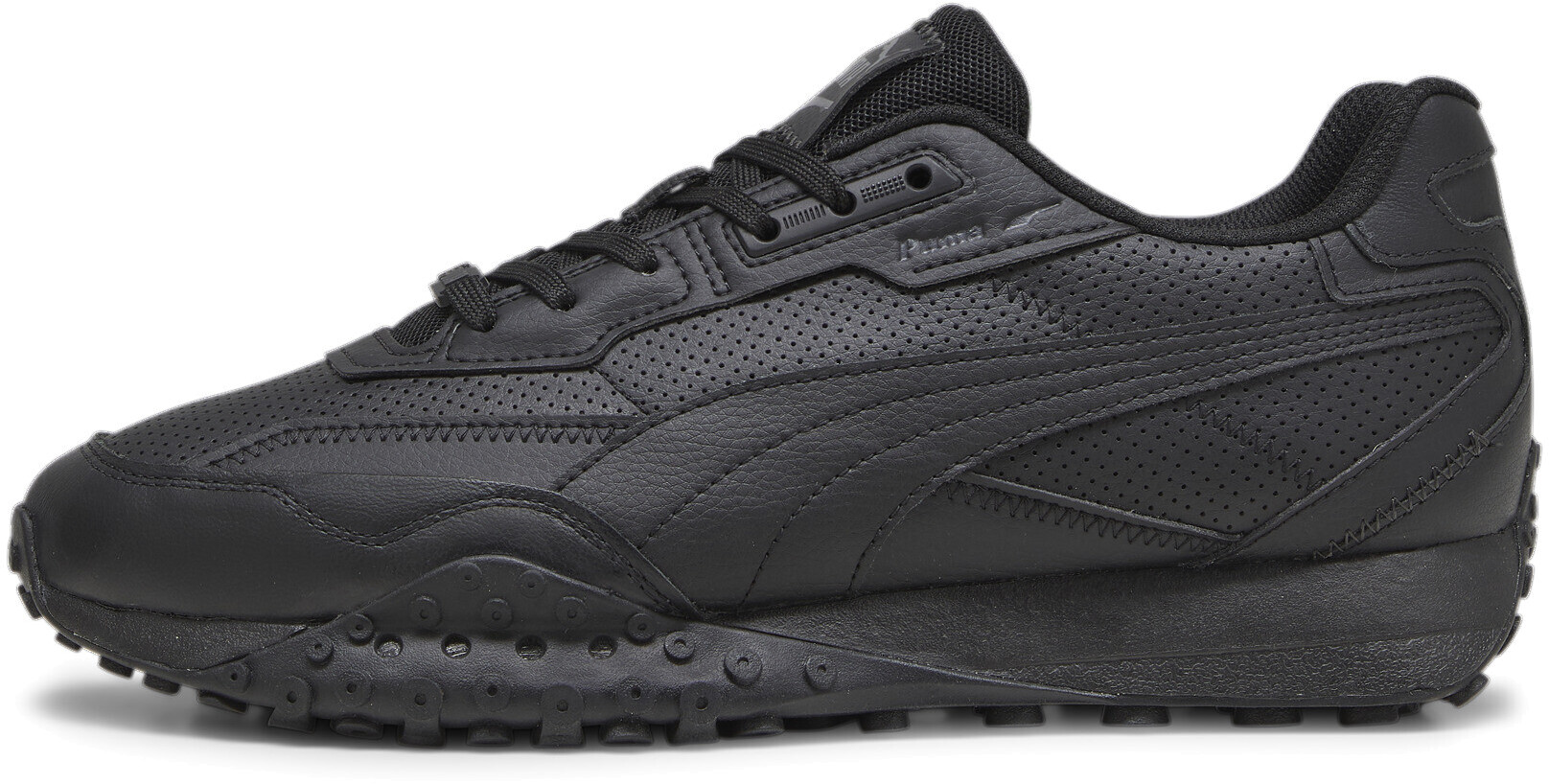 

Кроссовки мужские PUMA Blktop Rider Leather черные 10 UK, Черный, Blktop Rider Leather