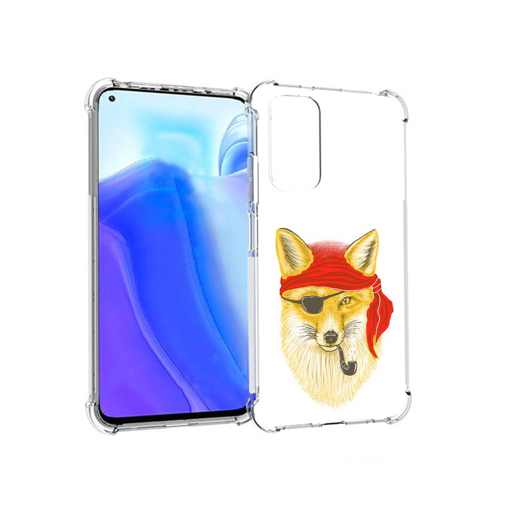 

Чехол MyPads Tocco для Xiaomi Redmi Note 11S лиса-пират (PT162215.279.440), Tocco