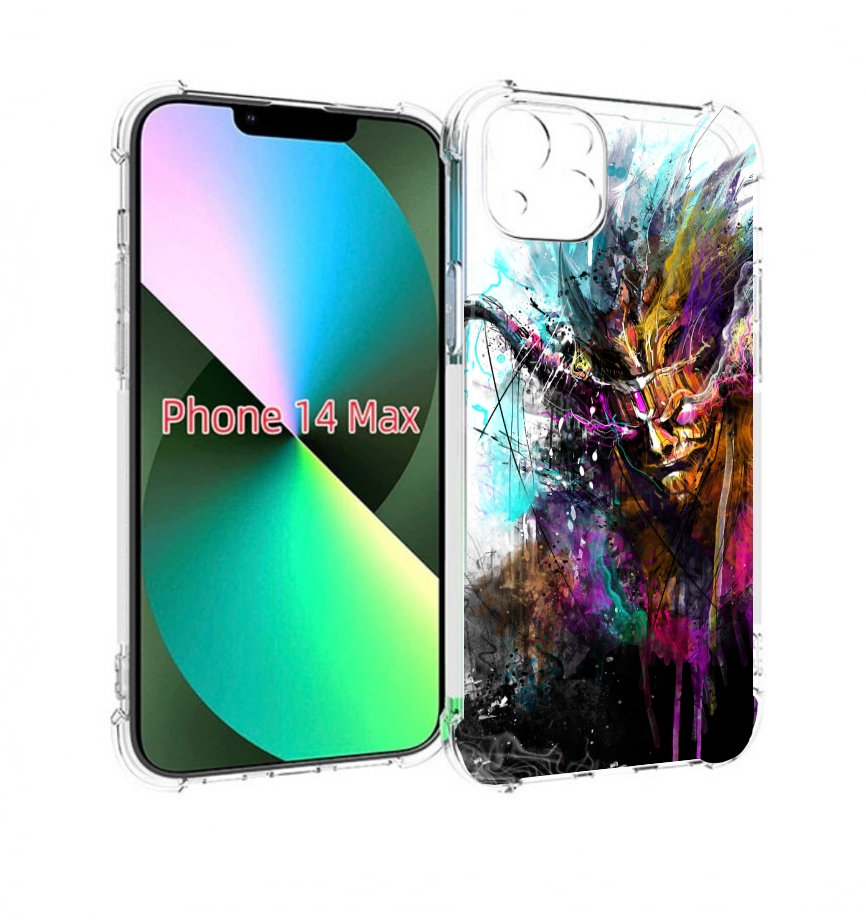 

Чехол MyPads яркий дьявол для iPhone 14 Plus (6.7), Прозрачный, Tocco