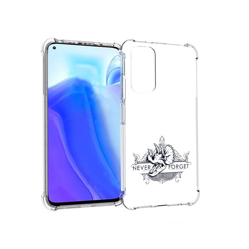 

Чехол MyPads Tocco для Xiaomi Redmi Note 11S логотип носорога никогда не забуду, Tocco