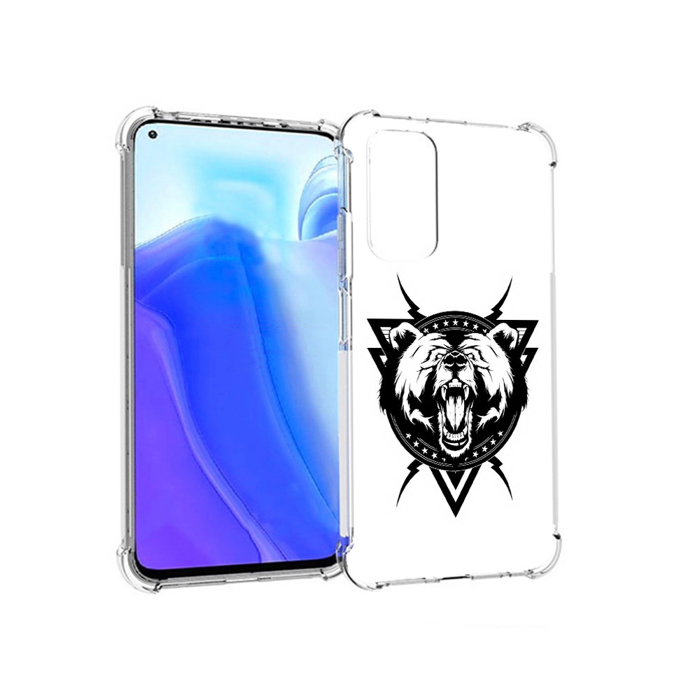 

Чехол MyPads Tocco для Xiaomi Redmi Note 11S медведь в треугольнике (PT162215.279.464), Tocco