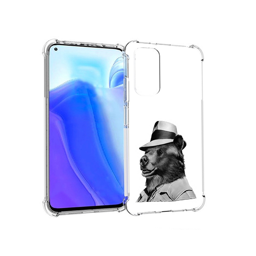 

Чехол MyPads Tocco для Xiaomi Redmi Note 11S медведь в шляпе (PT162215.279.465), Tocco