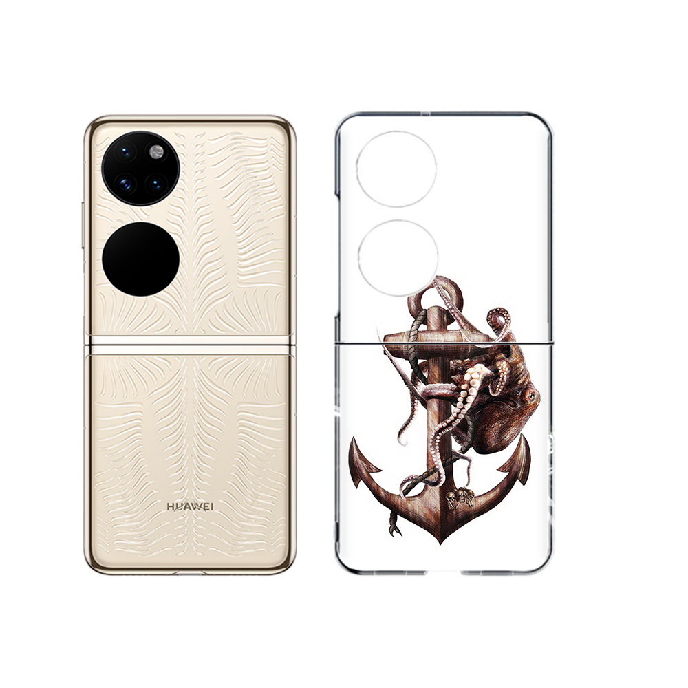 

Чехол MyPads Tocco для Huawei P50 ржавый якорь (PT225999.71.579), Прозрачный, Tocco