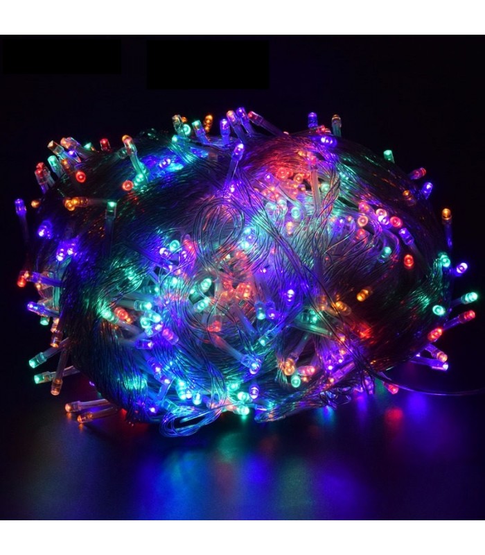 фото Световая гирлянда новогодняя clever-light stril00 10 м разноцветный