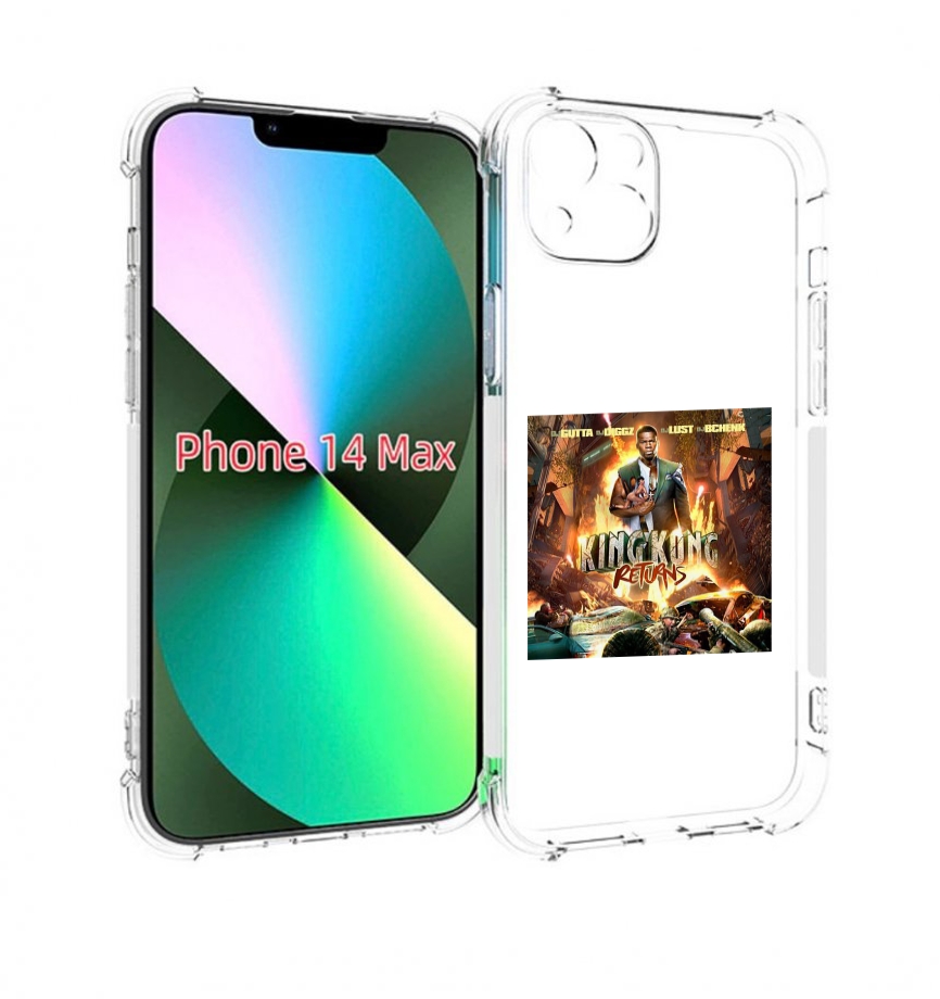 

Чехол MyPads 50 Cent - King Kong Returns для iPhone 14 Plus (6.7), Прозрачный, Tocco