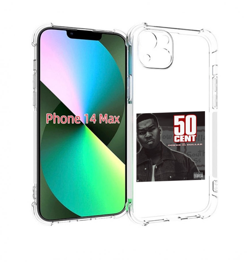 

Чехол MyPads 50 Cent - Power Of The Dollar для iPhone 14 Plus (6.7), Прозрачный, Tocco