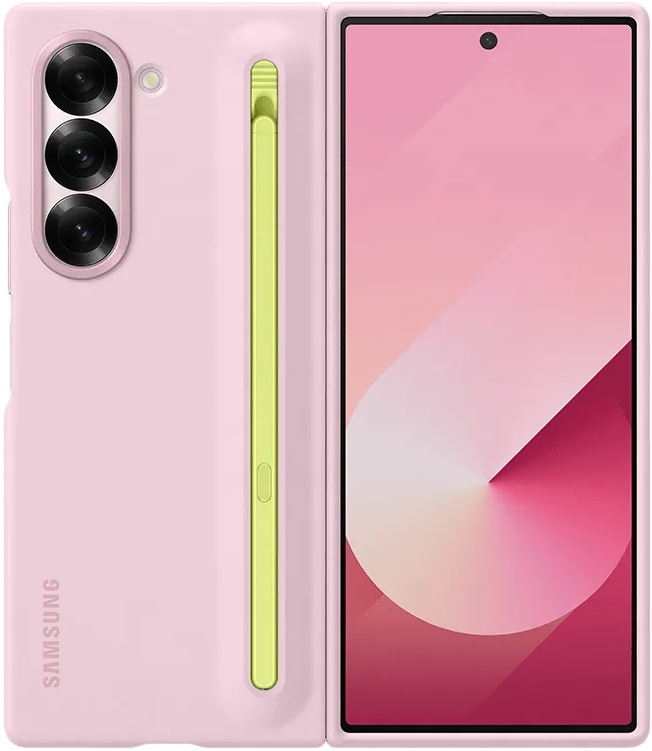 

Чехол Samsung S Pen Case Fold 6 (F956), для Samsung Galaxy Z Fold6, розовый