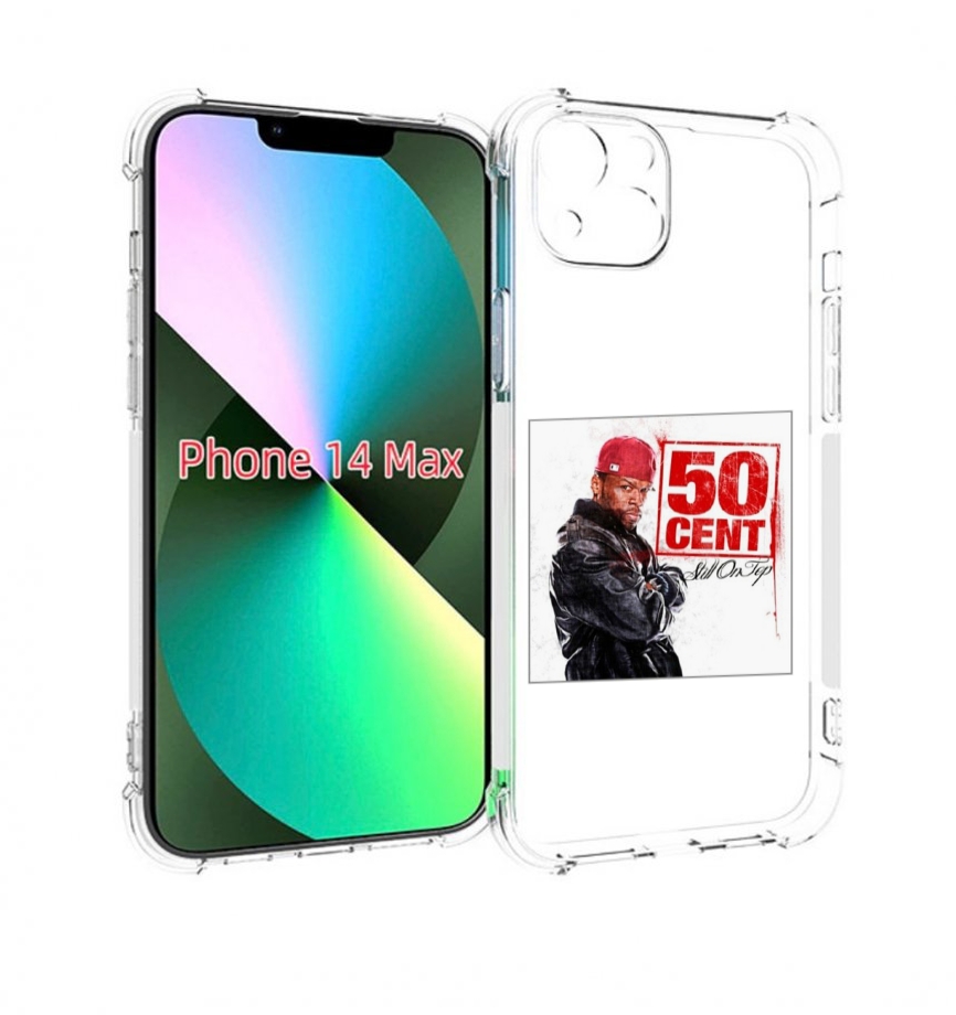 

Чехол MyPads 50 Cent - Still On Top для iPhone 14 Plus (6.7), Прозрачный, Tocco