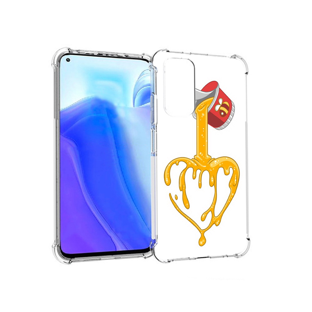 

Чехол MyPads Tocco для Xiaomi Redmi Note 11S медовое сердце (PT162215.279.471), Tocco
