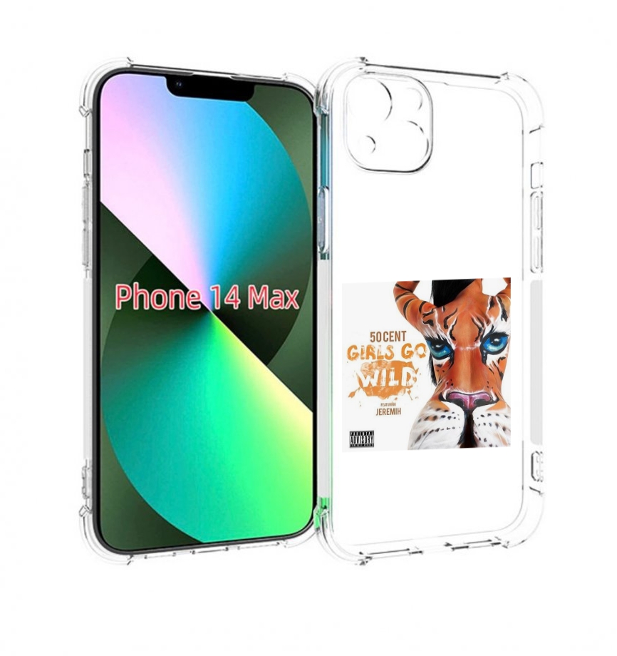 

Чехол MyPads 50 Cent Feat для iPhone 14 Plus (6.7), Прозрачный, Tocco