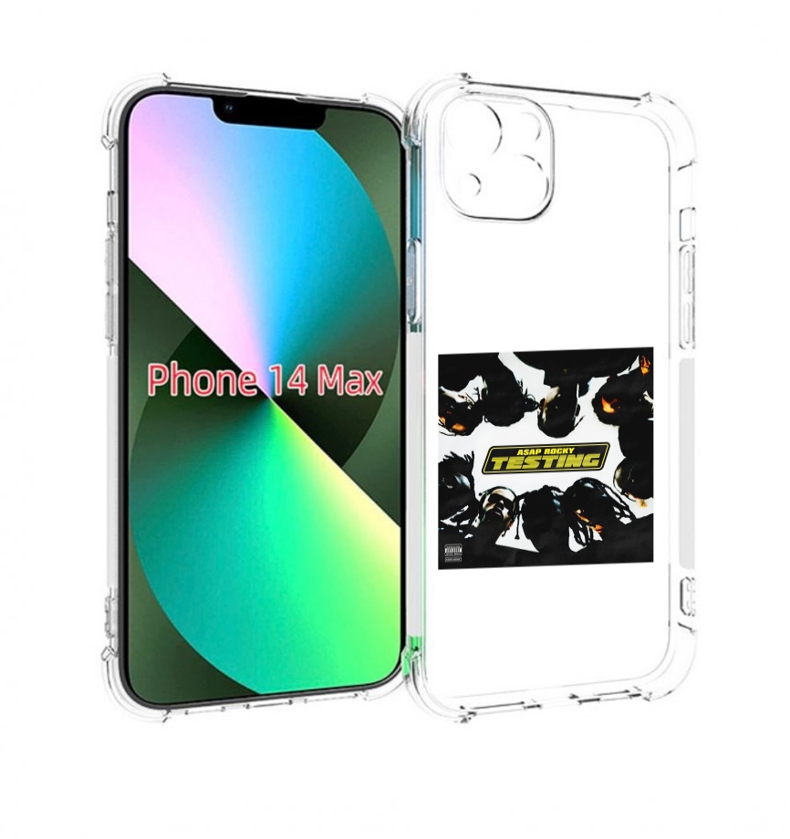 Чехол MyPads ASAP Rocky - TESTING для iPhone 14 Plus (6.7)