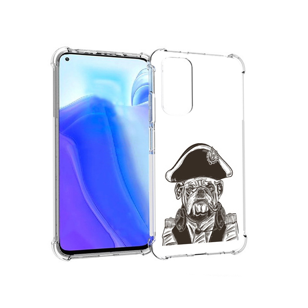 

Чехол MyPads Tocco для Xiaomi Redmi Note 11S мопс генерал (PT162215.279.483), Tocco