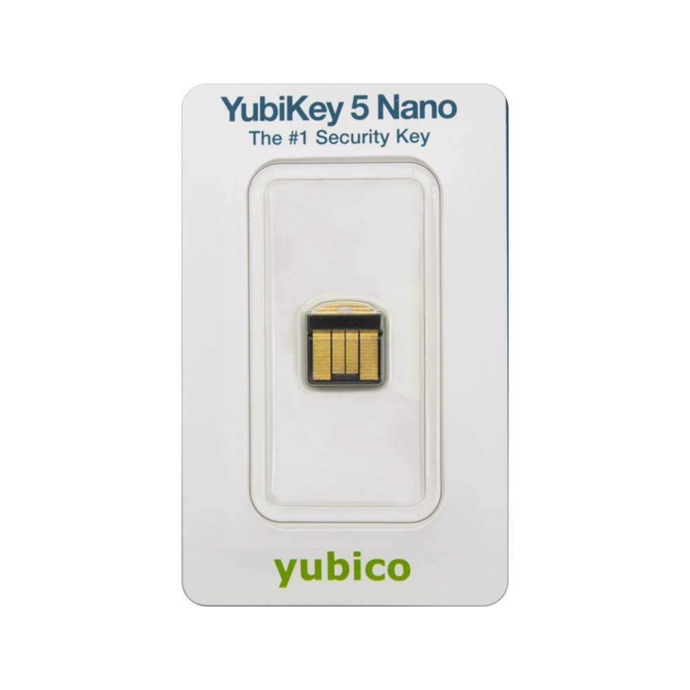 

Аппаратные криптокошельки YubiKey 5 Nano CR-36, 5 Nano