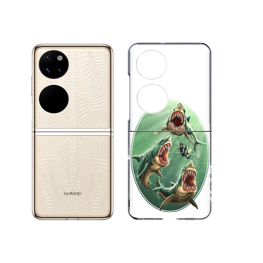 

Чехол MyPads Tocco для Huawei P50 синяя бездна (PT225999.71.600), Прозрачный, Tocco
