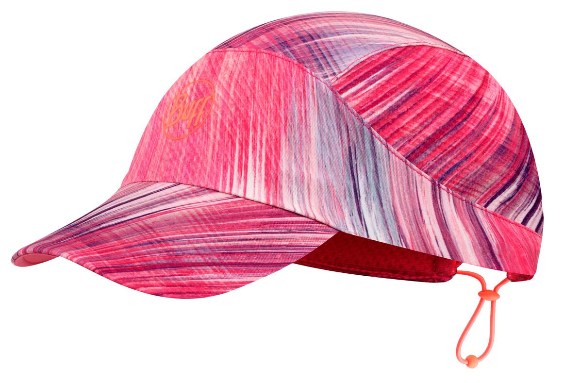 фото Кепка buff pack run cap pixel pink (us:s/m)