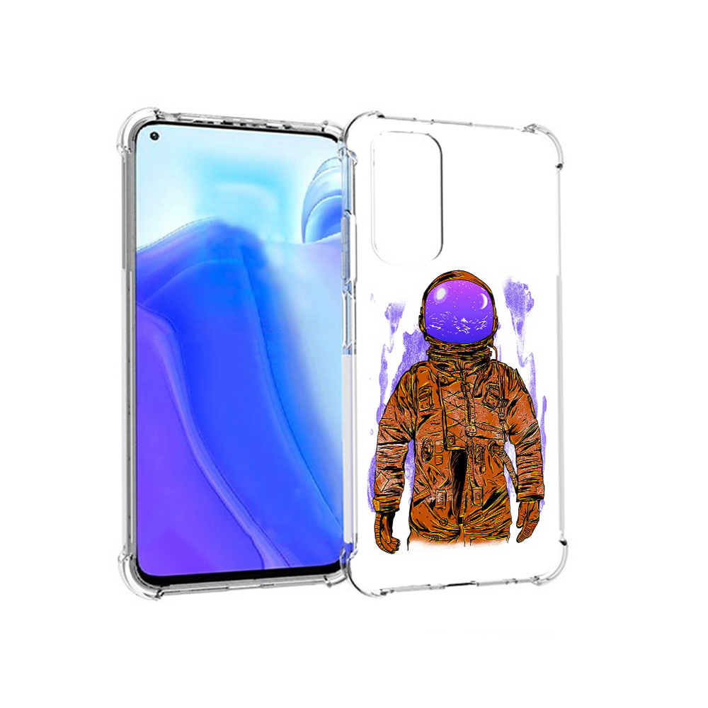 

Чехол MyPads Tocco для Xiaomi Redmi Note 11S нарисованный мужчина в скафандре, Tocco