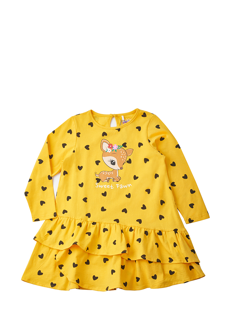 

Платье детское Max&Jessi AW23C47003514, желтый, 116, AW23C47003514