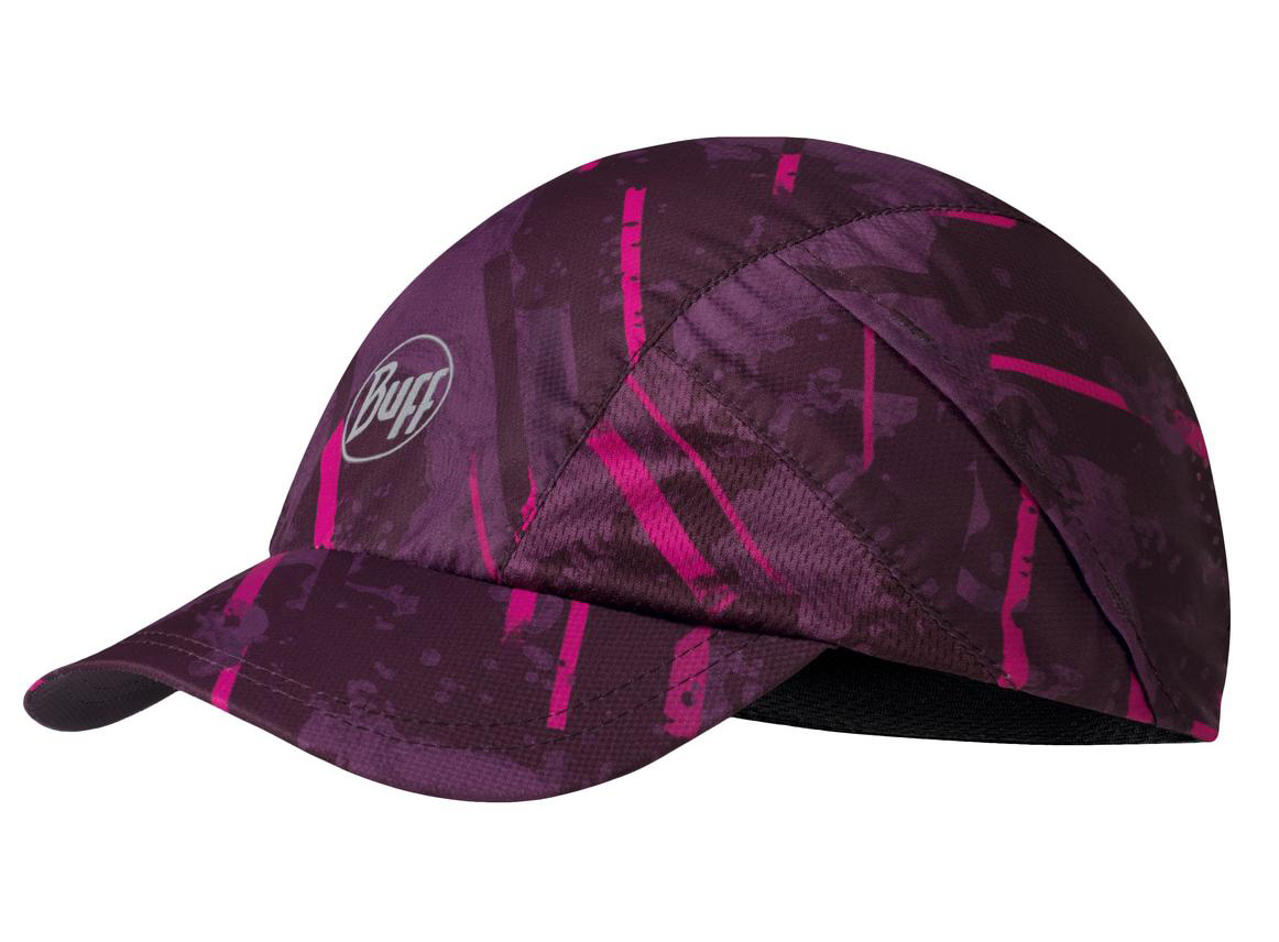 фото Кепка buff pro run cap stray pink (us:s/m)