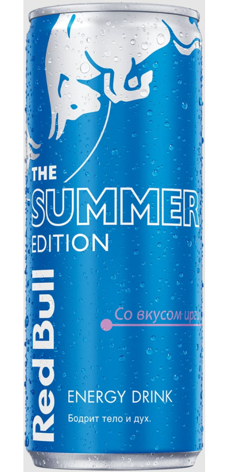 фото Напиток энергетический red bull the summer edition безалкогольный, со вкусом ирги, 250 мл