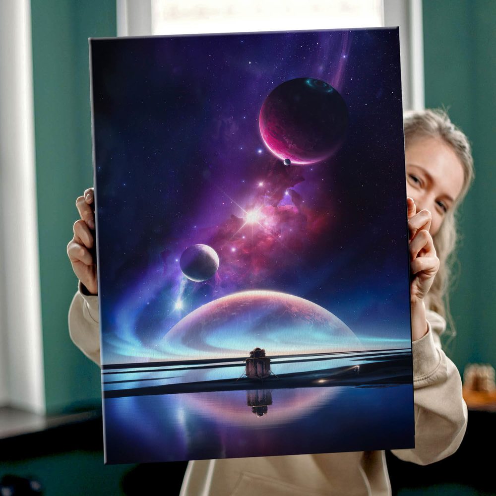 

Картина Red Panda Наблюдение за космосом40х60