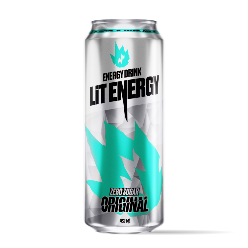 Энергетический напиток LIT ENERGY ORIGINAL без сахара, 450 мл
