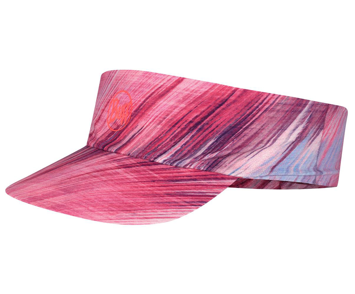 фото Козырек женский buff pack run visor pixel pink, one size