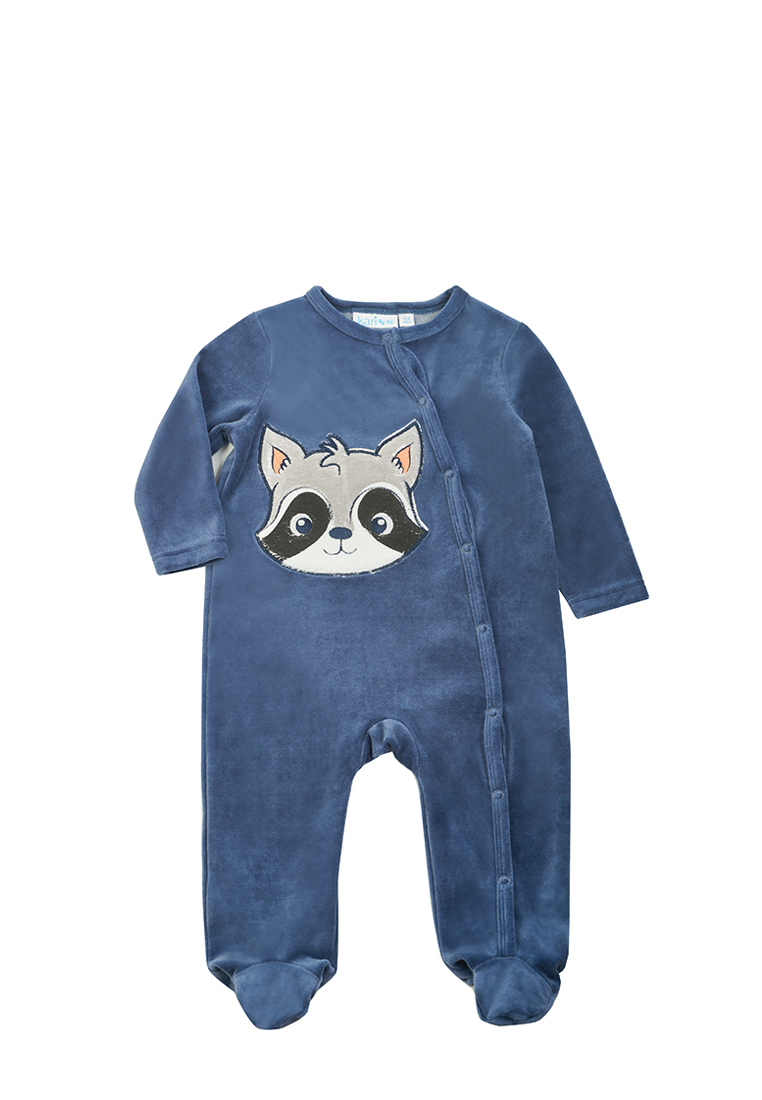 

Комбинезон детский Kari baby AW23B07303307, графитовый, 68, Серый, AW23B07303307