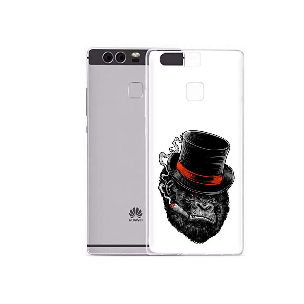 

Чехол MyPads Tocco для Huawei P9 Plus дизайнерская горилла (PT31455.54.431), Прозрачный, Tocco