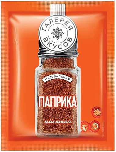 

Паприка Галерея вкусов молотая, 10 г