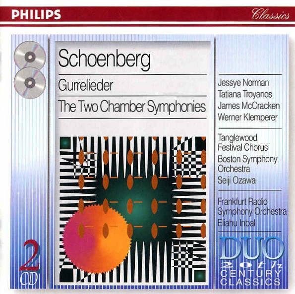 

Schoenberg: Gurrelieder / The Two Chamber Symphonies Ozawa / Inbal (2 CD)